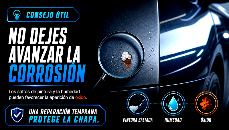Consejo para prevenir la corrosión de la chapa